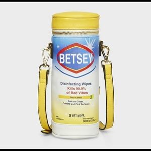 Betsey Johnson Kitsch Clean Wipes Crossbody Bag